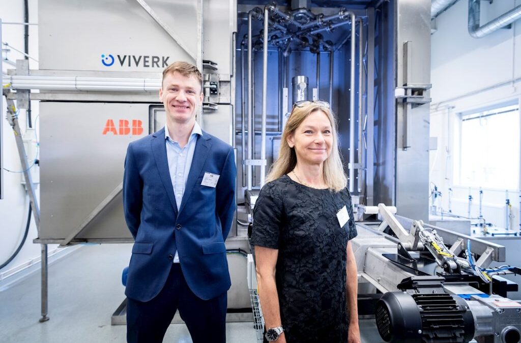 ABB Washdown Lab testar med Viverks tvätt