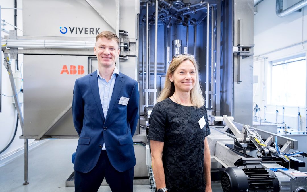 ABB Washdown Lab testar med Viverks tvätt