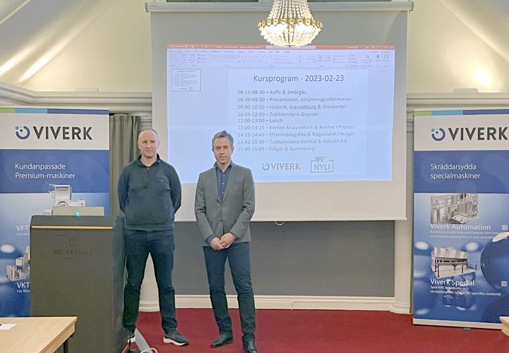 föreläsarna Andreas Thorn, Nyli och Michael Wickell, Viverk.