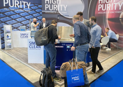 Parts2clean bjöd på flera nya tekniska lösningar