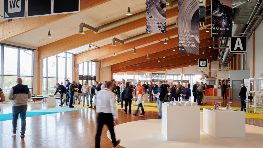 ELMIA Verktygsmaskiner är en årligen återkommande mässa som går av stapeln i maj parallellt med mässorna Elmia 3D, Elmia Automation, Elmia Plåt, Elmia Polymer samt Elmia Svets och Fogningsteknik. Foto: ELMIA Verktygsmaskiner