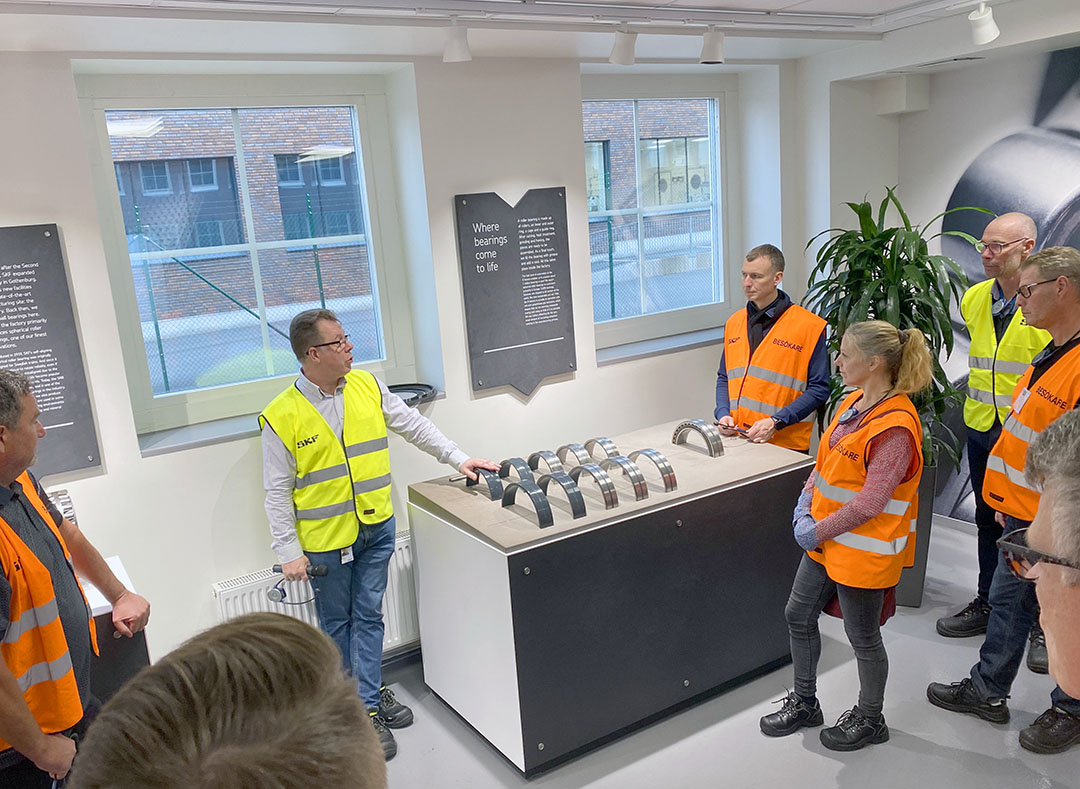 ITH, SKF och Viverk håller renhetsutbildning på SKF i Göteborg 2024-10-24.