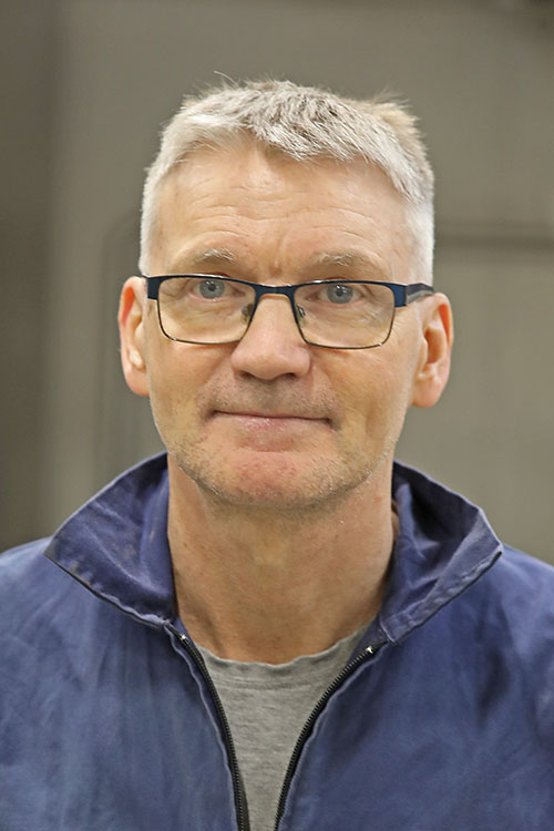 Tony Karlsson, maskinbyggare på Viverk.