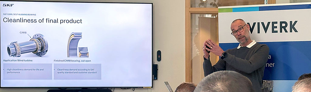 SKF:s Petter Hägg berättar om hur man uppfyller de krav som ställs på ett rullager och hur man jobbar tillsammans med sina leverantörer för att kraven ska uppfyllas.Ett rullagers resa från vaggan till graven på Gnosjö Automatsvarvning AB 2025-11-19