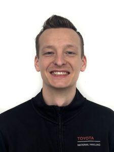 Arvid Klinthäll som är produktionsledare på Toyota i Mjölby.