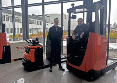 40 % lägre energiförbrukning, renare gods och bättre arbetsmiljö the Toyota way!