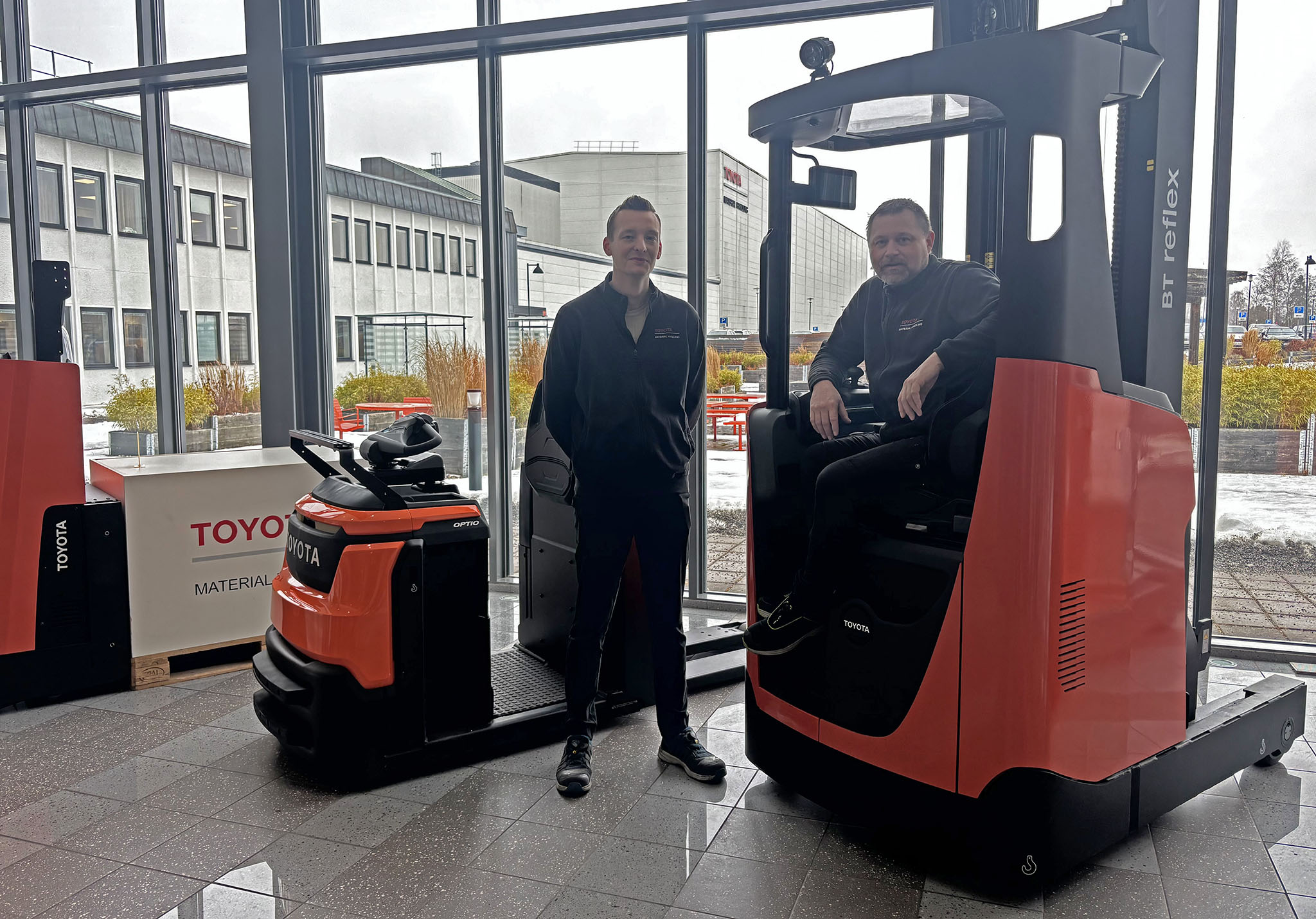 40 % lägre energiförbrukning, renare gods och bättre arbetsmiljö the Toyota way!