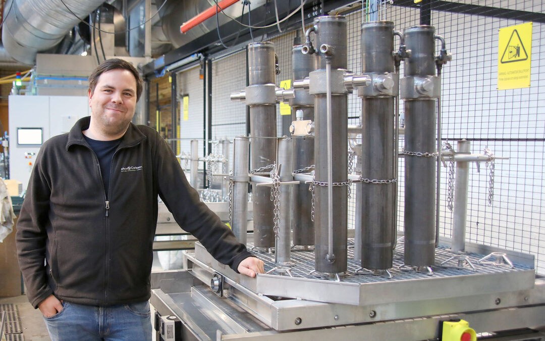 Enorma krafter under högt tryck hos Melin & Carlsson Hydraulic AB