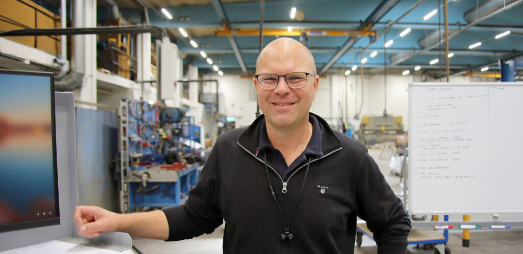 David Andersson är företags-coach från Produktionslyftet.